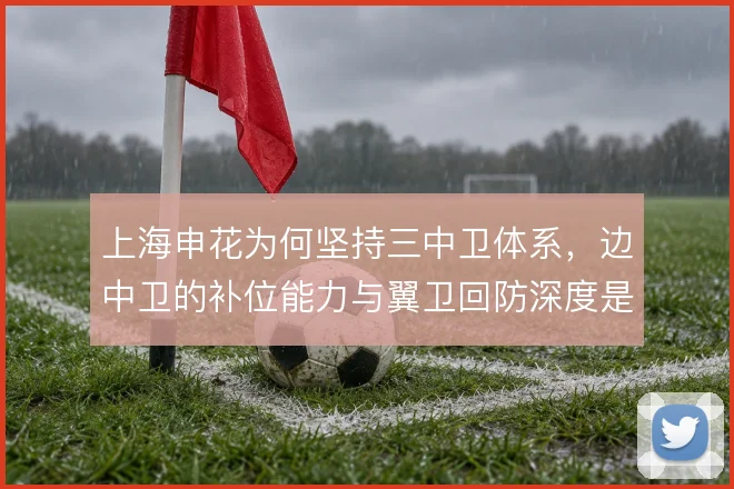 上海申花为何坚持三中卫体系,边中卫的补位能力与翼卫回防深度是前提