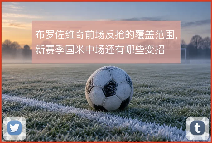 布罗佐维奇前场反抢的覆盖范围,新赛季国米中场还有哪些变招